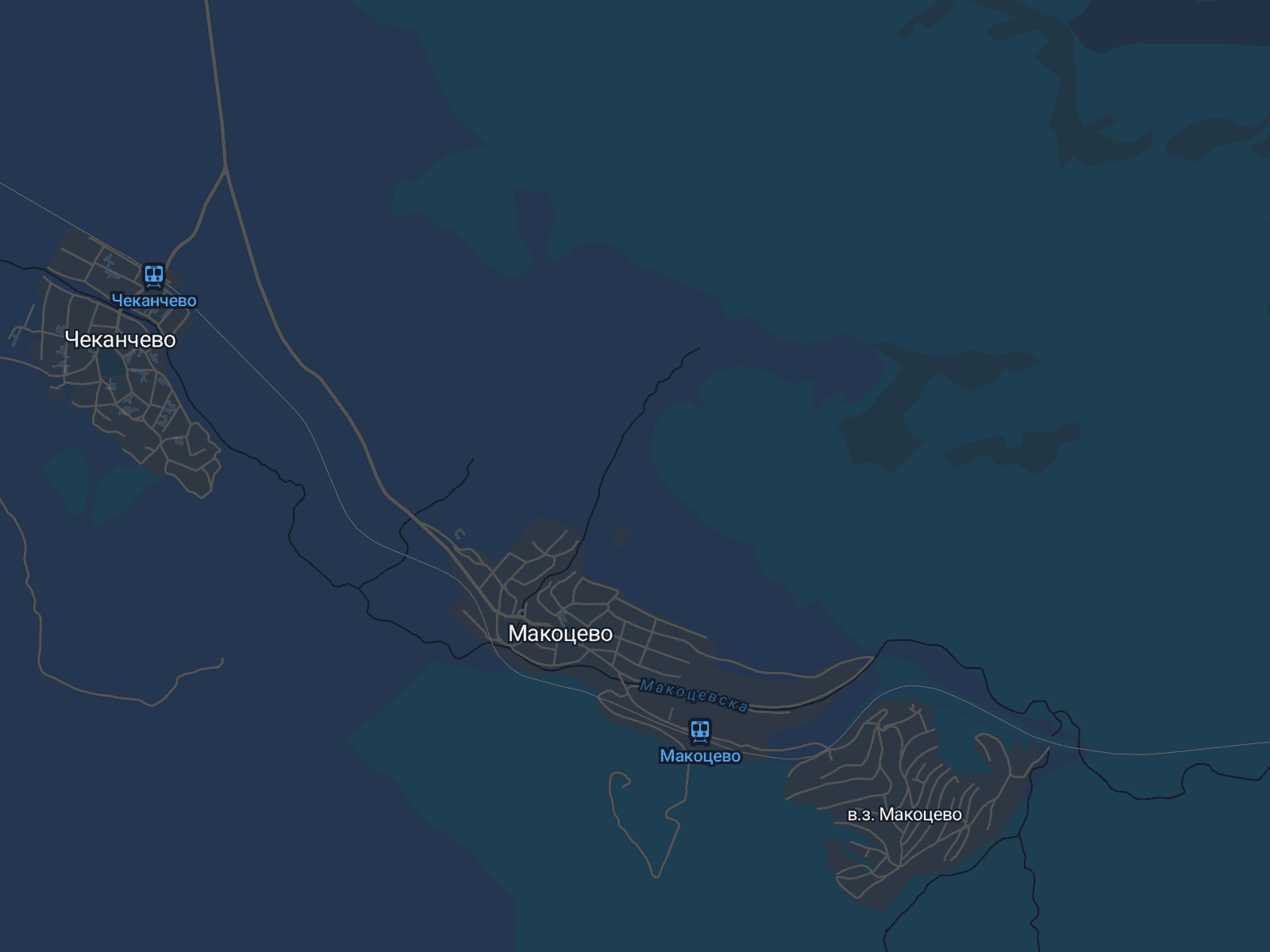Карта на София-област