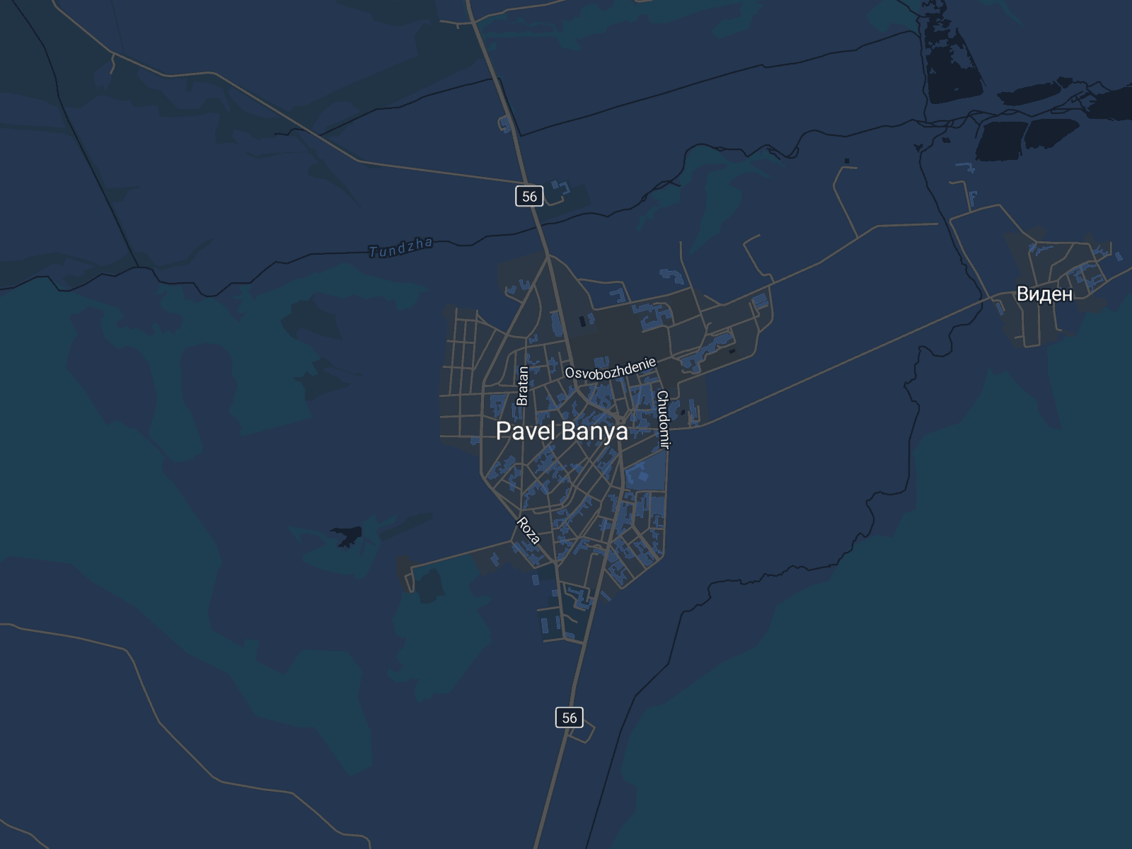 Карта на Павел баня