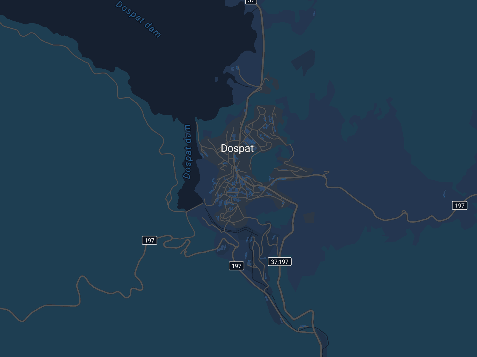 Карта на Доспат