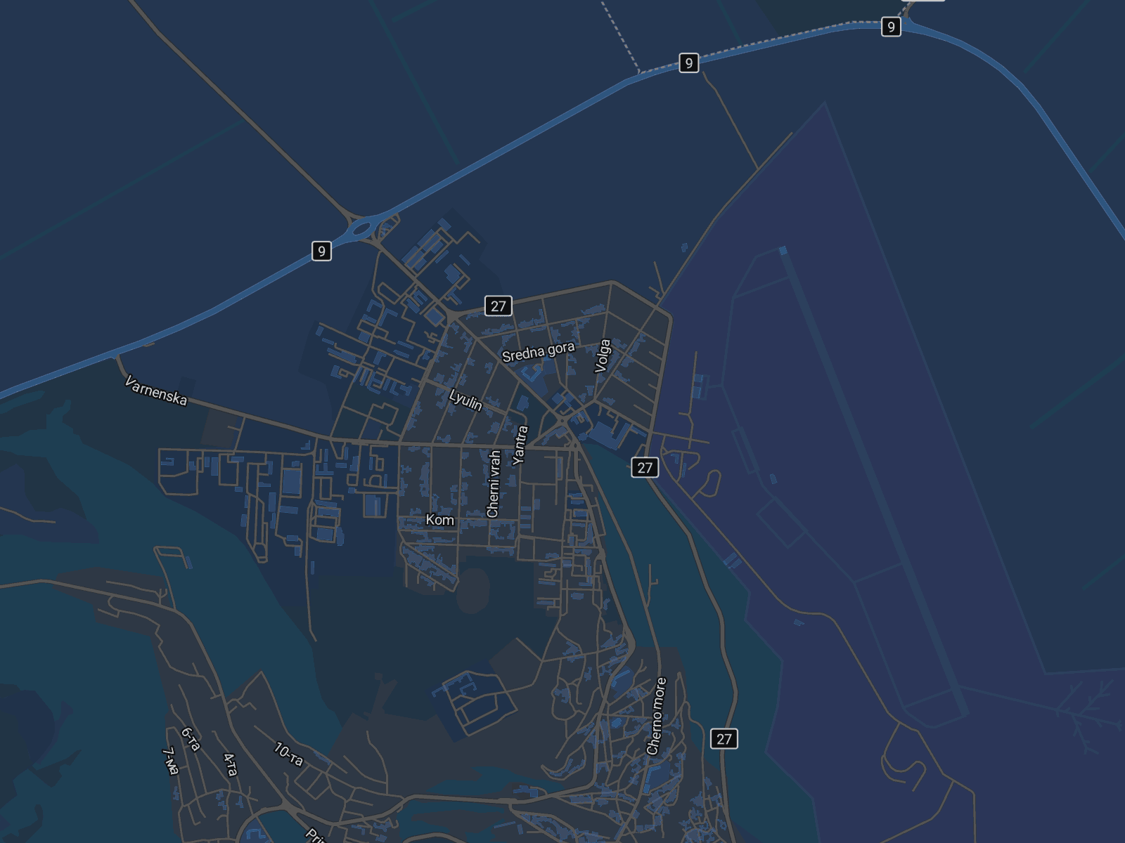 Карта на Балчик