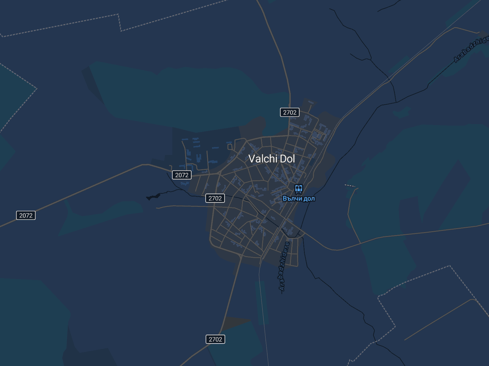 Карта на Вълчи дол
