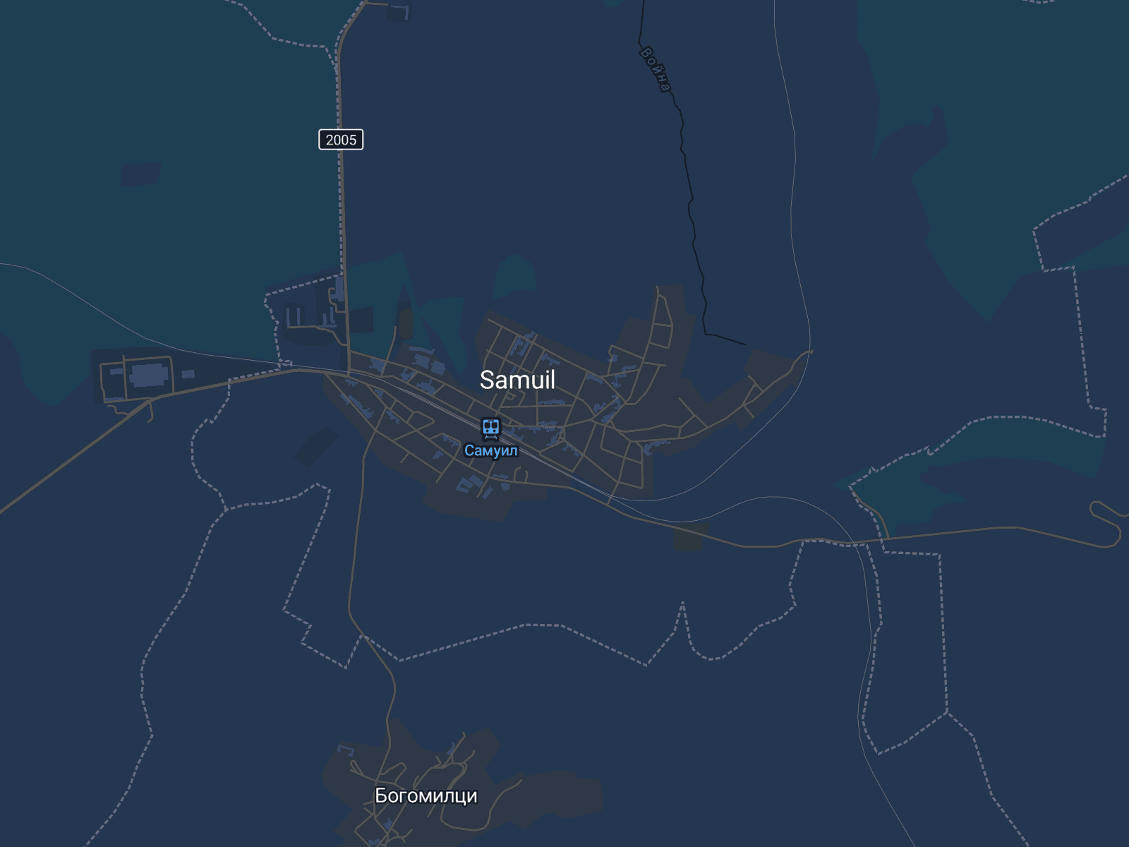 Карта на Самуил