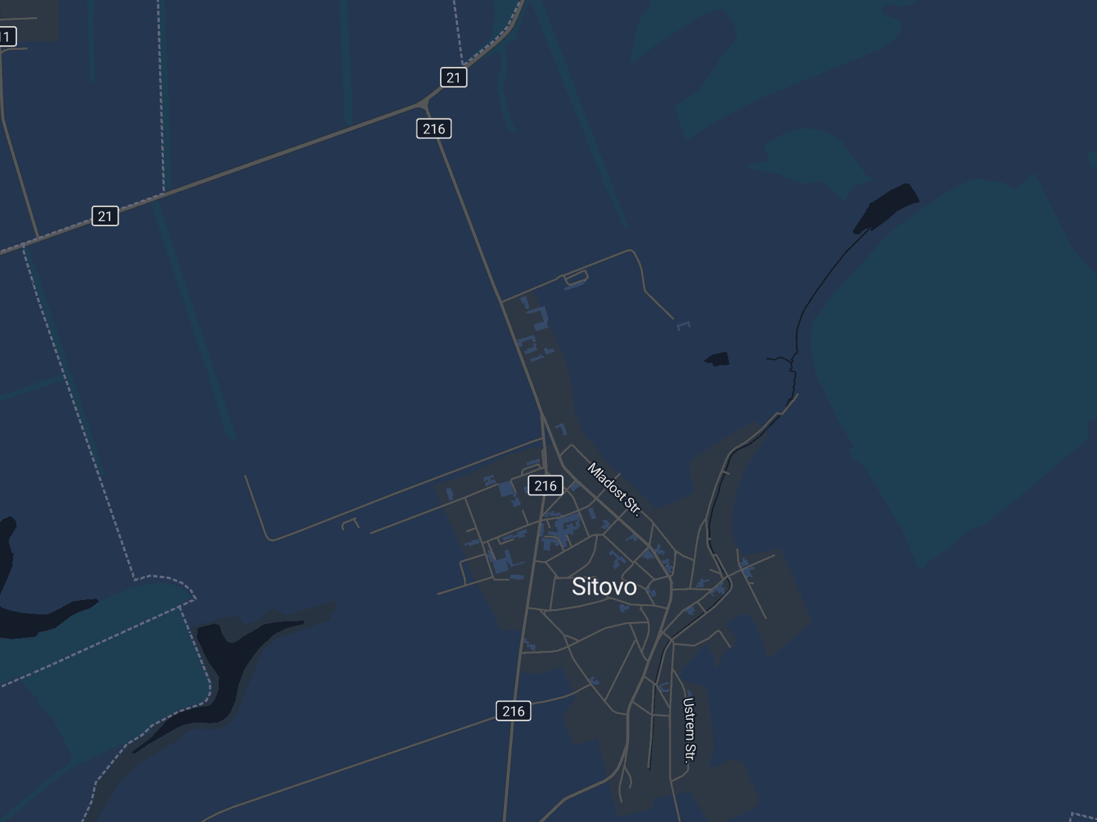 Карта на Ситово