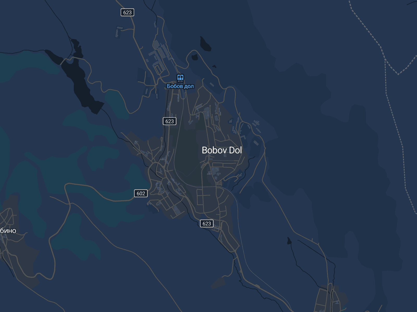 Карта на Бобов дол