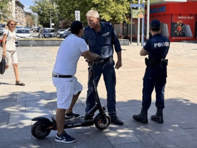 На този етап служители на МВР нямат основание да глобяват водачи на тротинетки за липса на регистрация