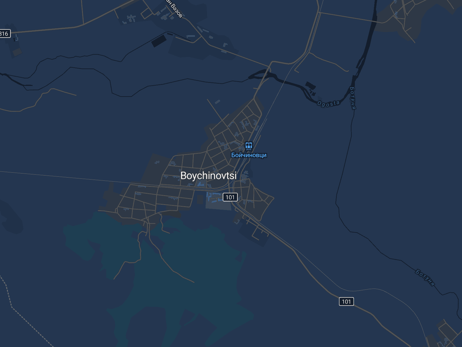 Карта на Бойчиновци