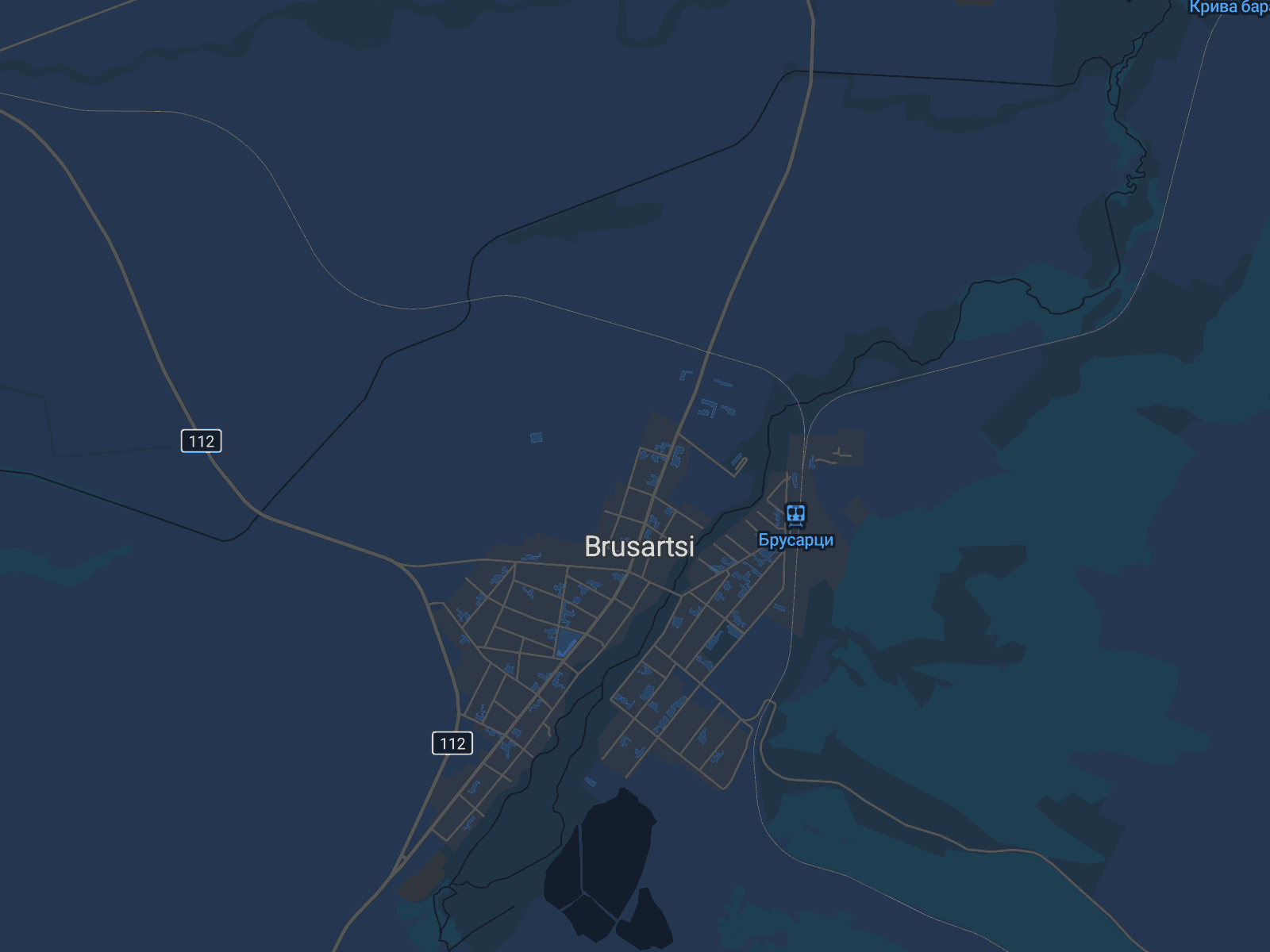 Карта на Брусарци