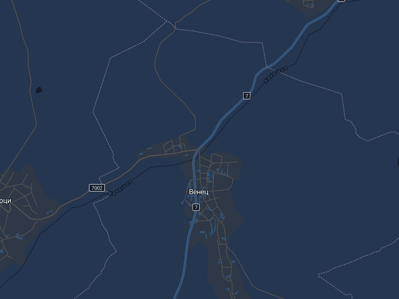 Карта на Венец