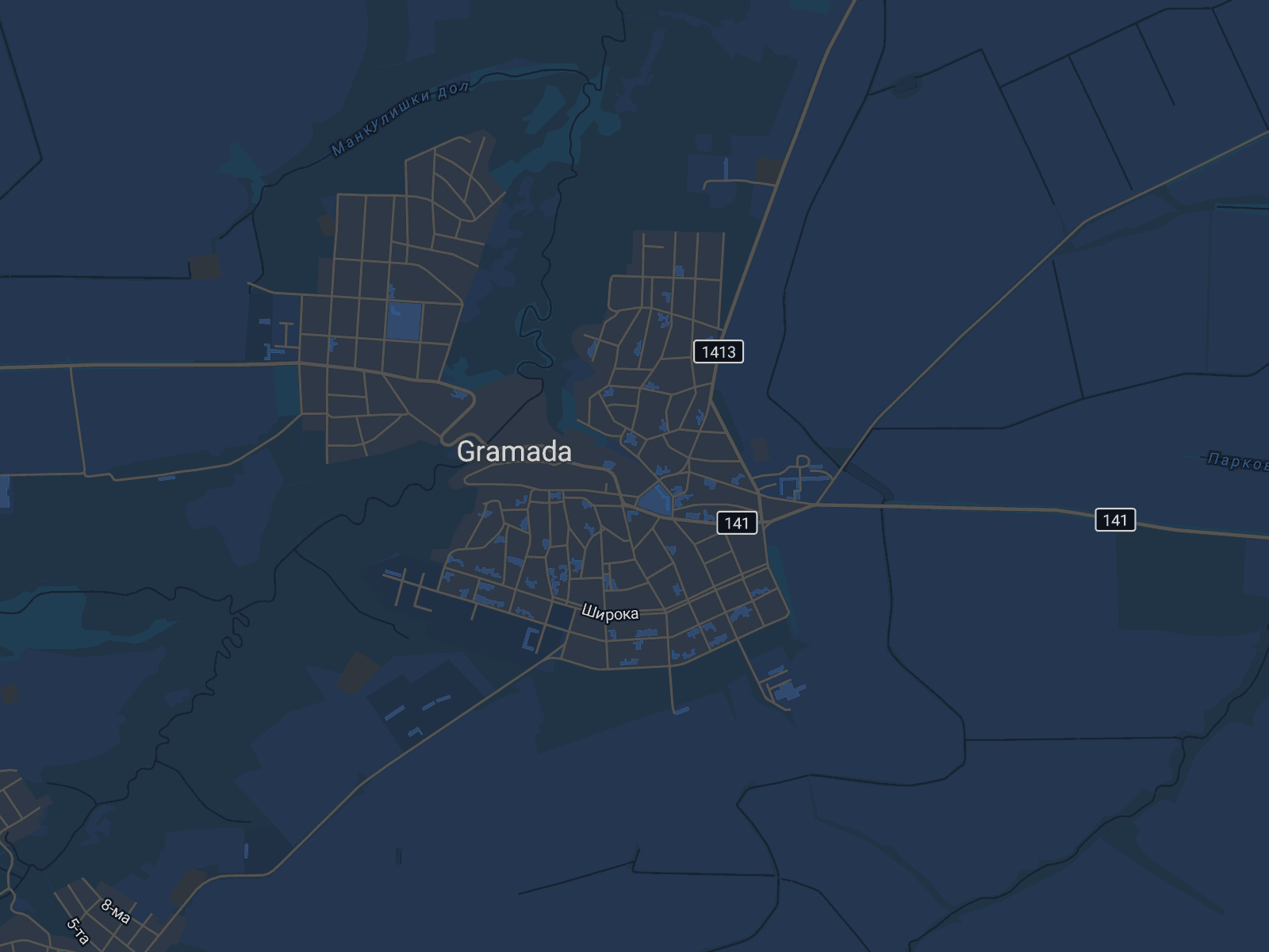 Карта на Грамада