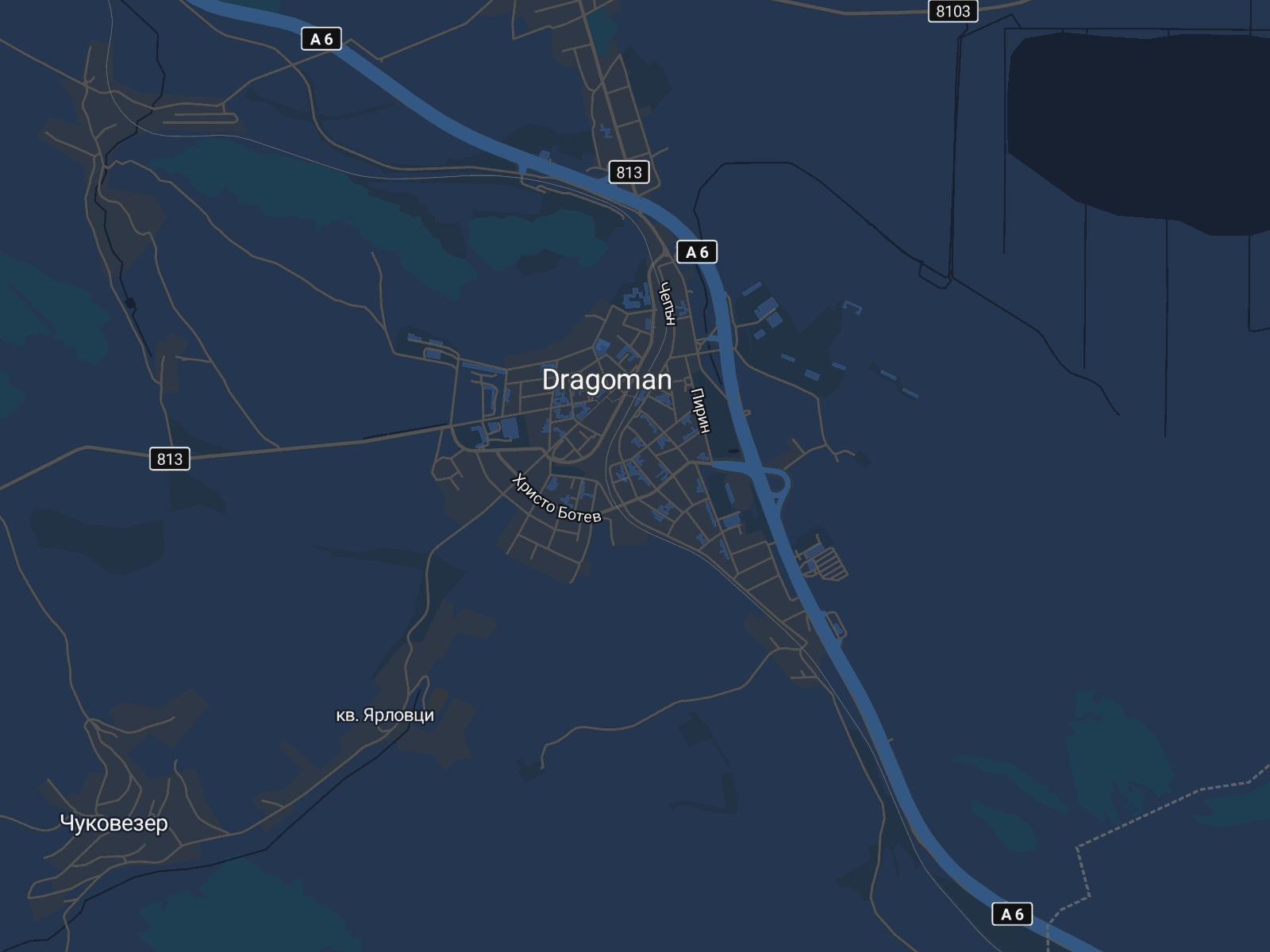 Карта на Драгоман