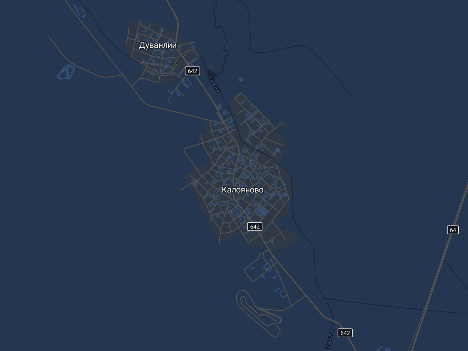 Карта на Калояново