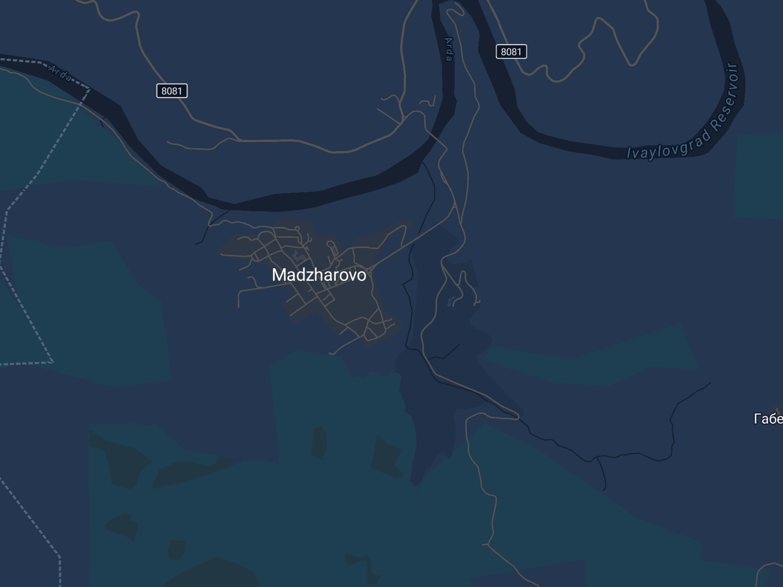 Карта на Маджарово