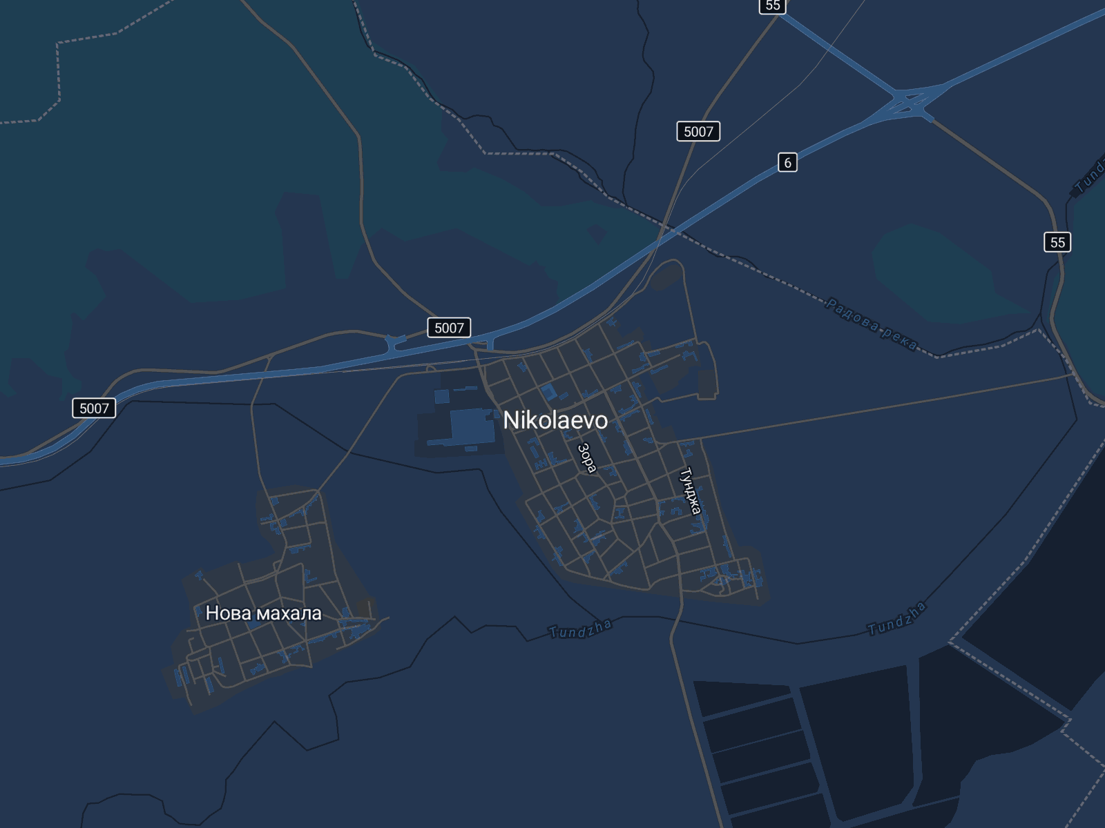 Карта на Николаево