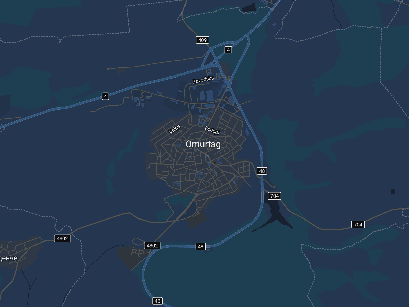 Карта на Омуртаг