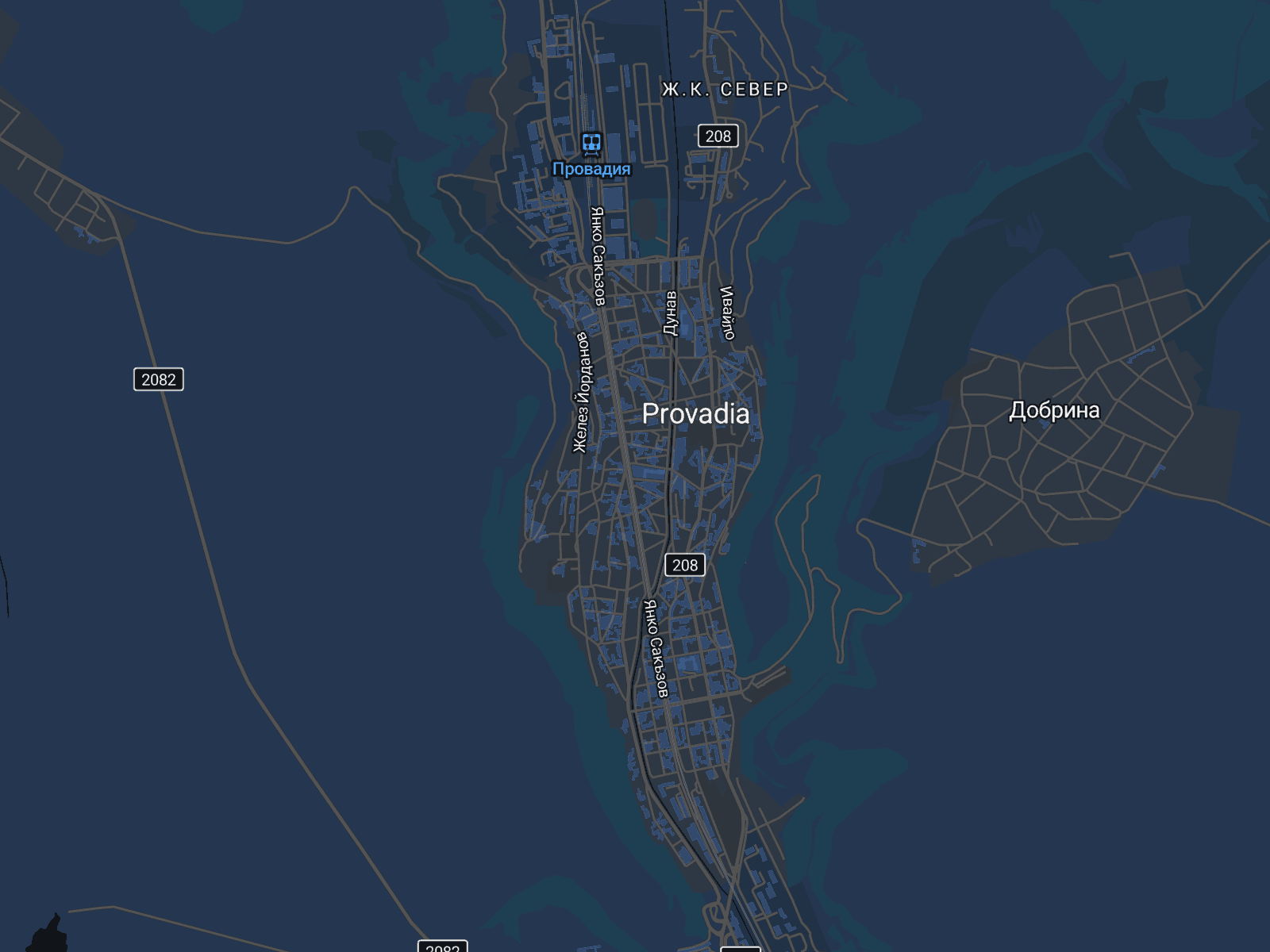 Карта на Провадия