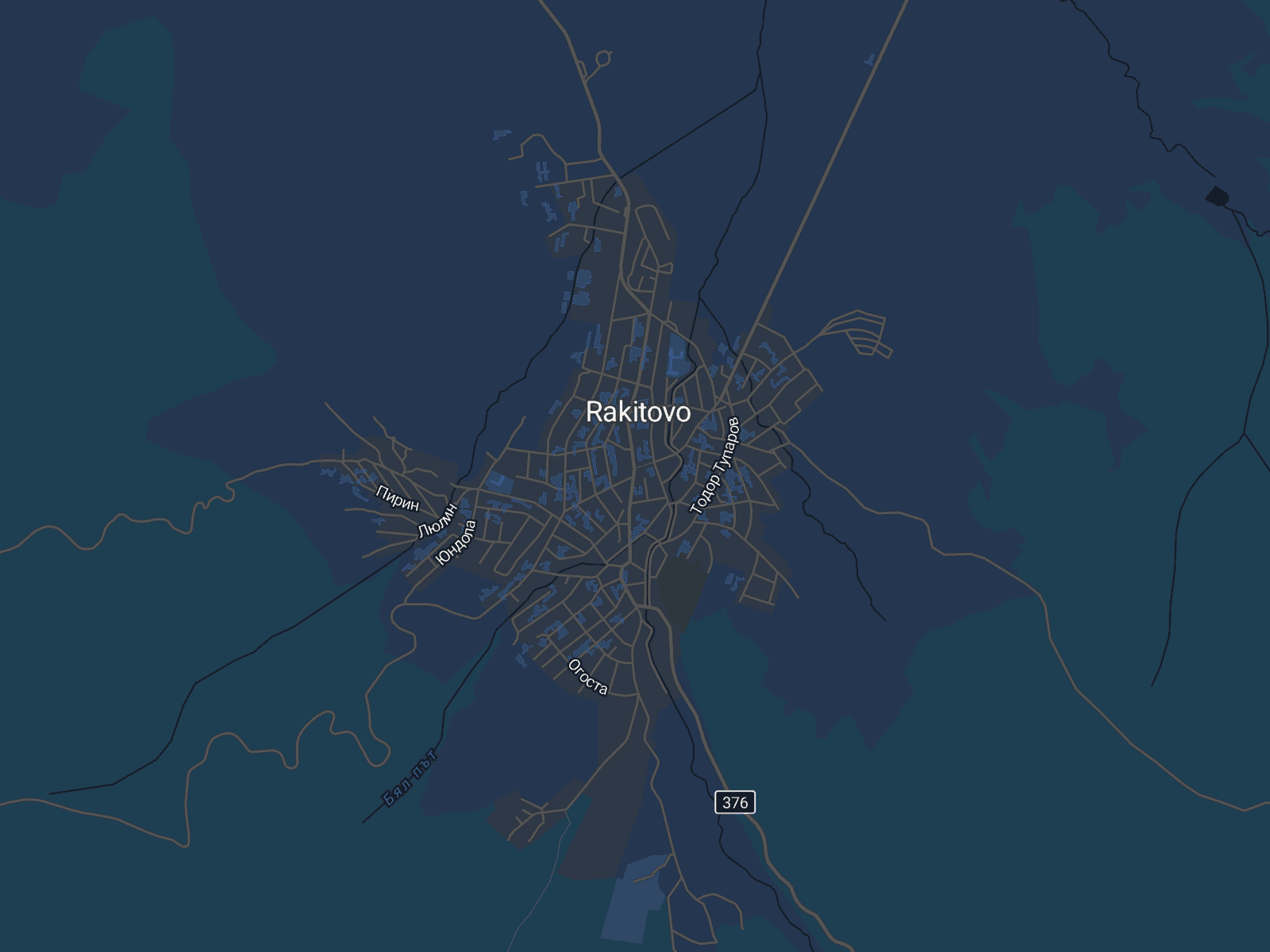 Карта на Ракитово