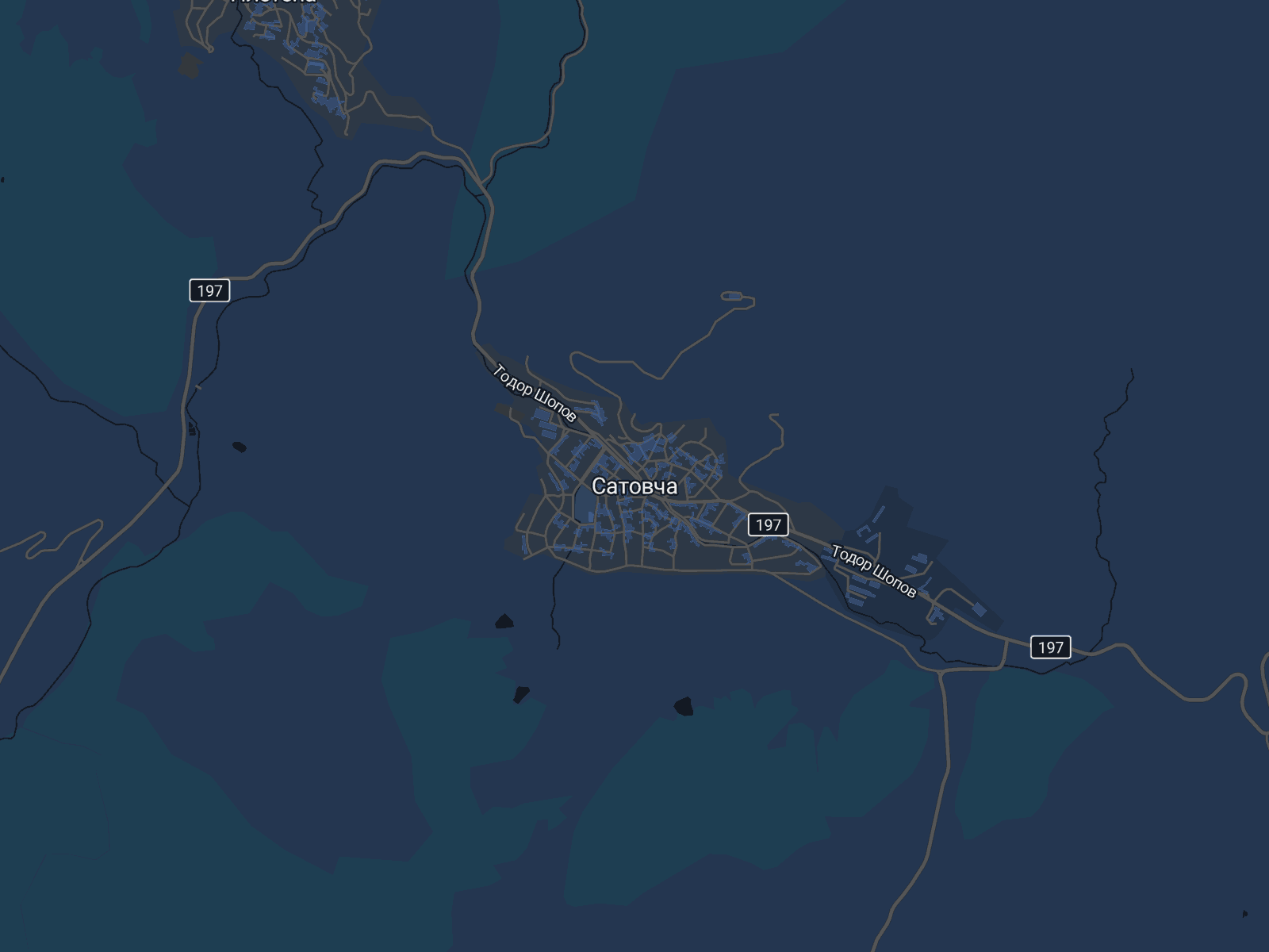 Карта на Сатовча