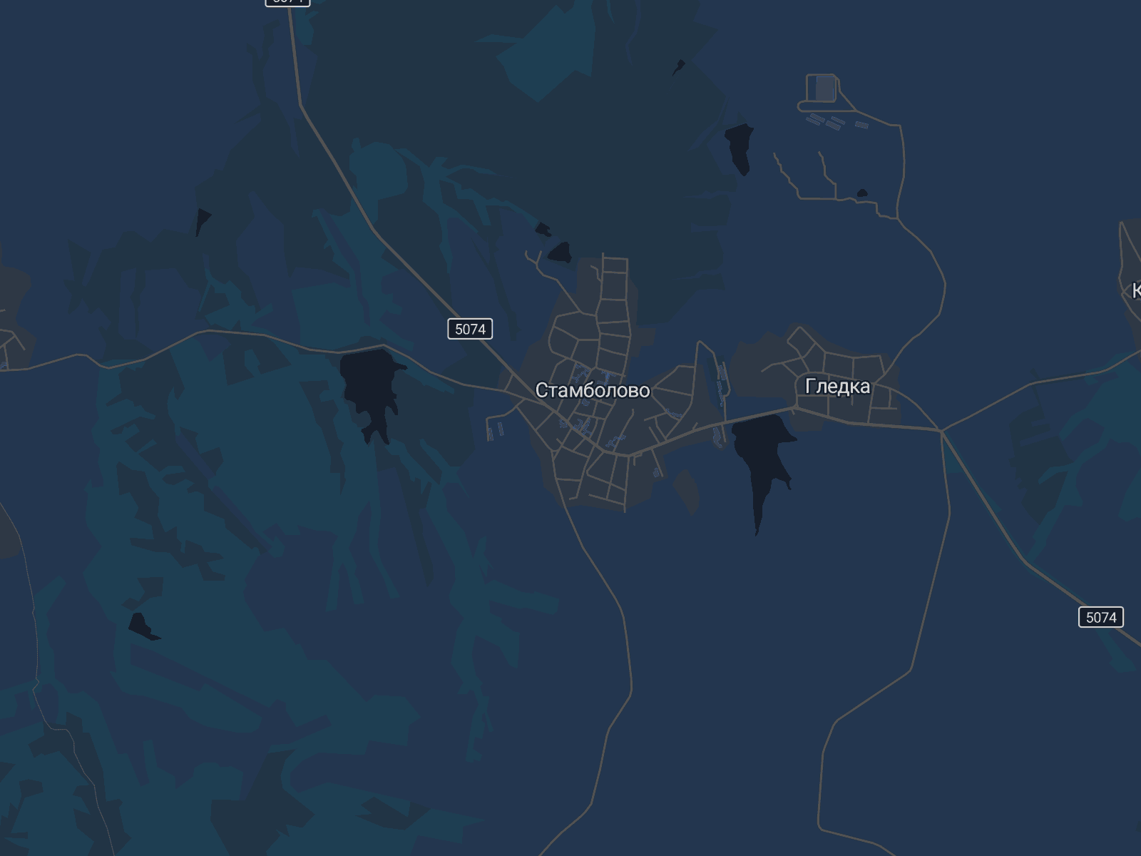 Карта на Стамболово