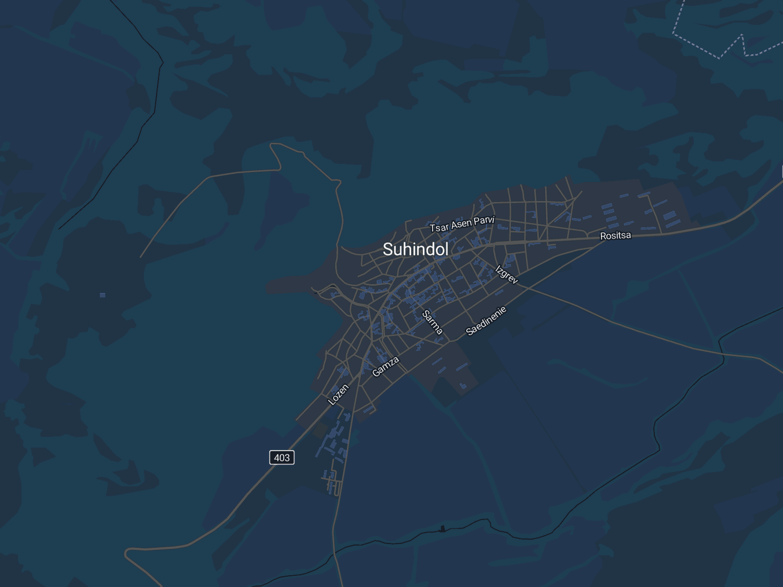 Карта на Сухиндол