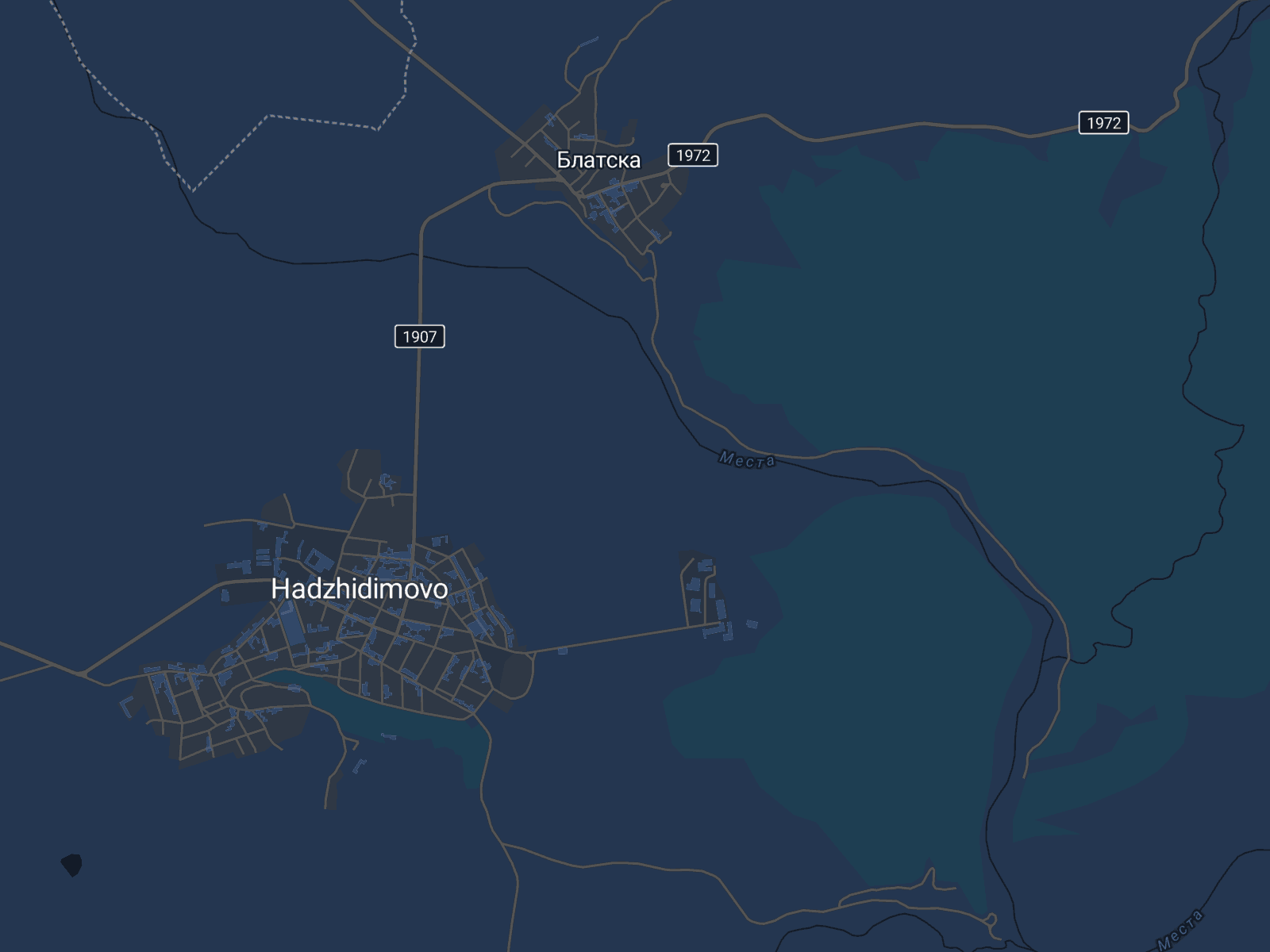 Карта на Хаджидимово