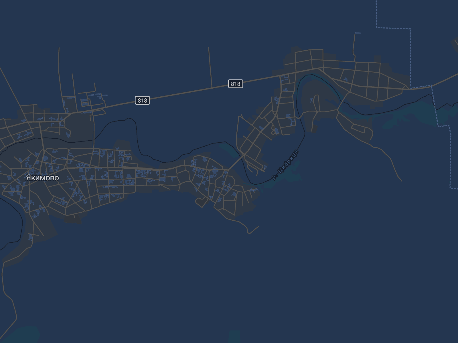 Карта на Якимово