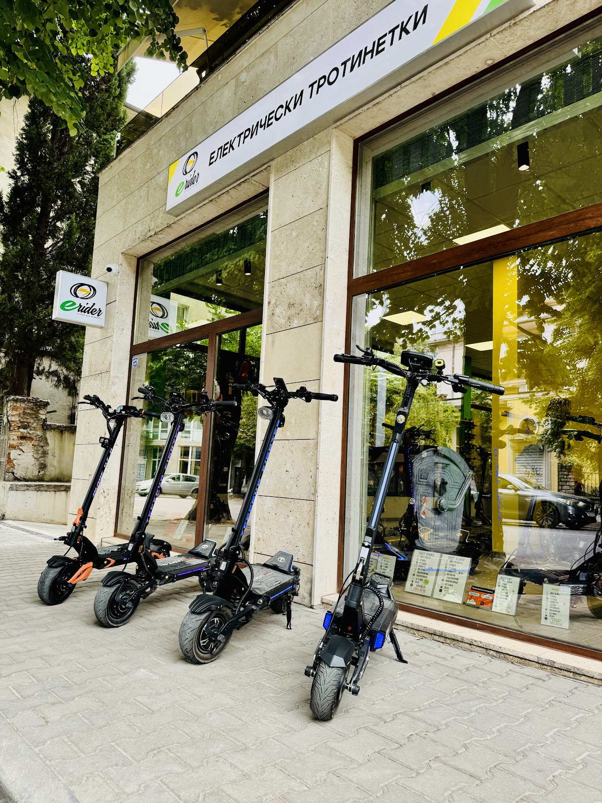 ️eRider - електрически тротинетки VSETT/Teverun . Електрически велосипеди и скутери.